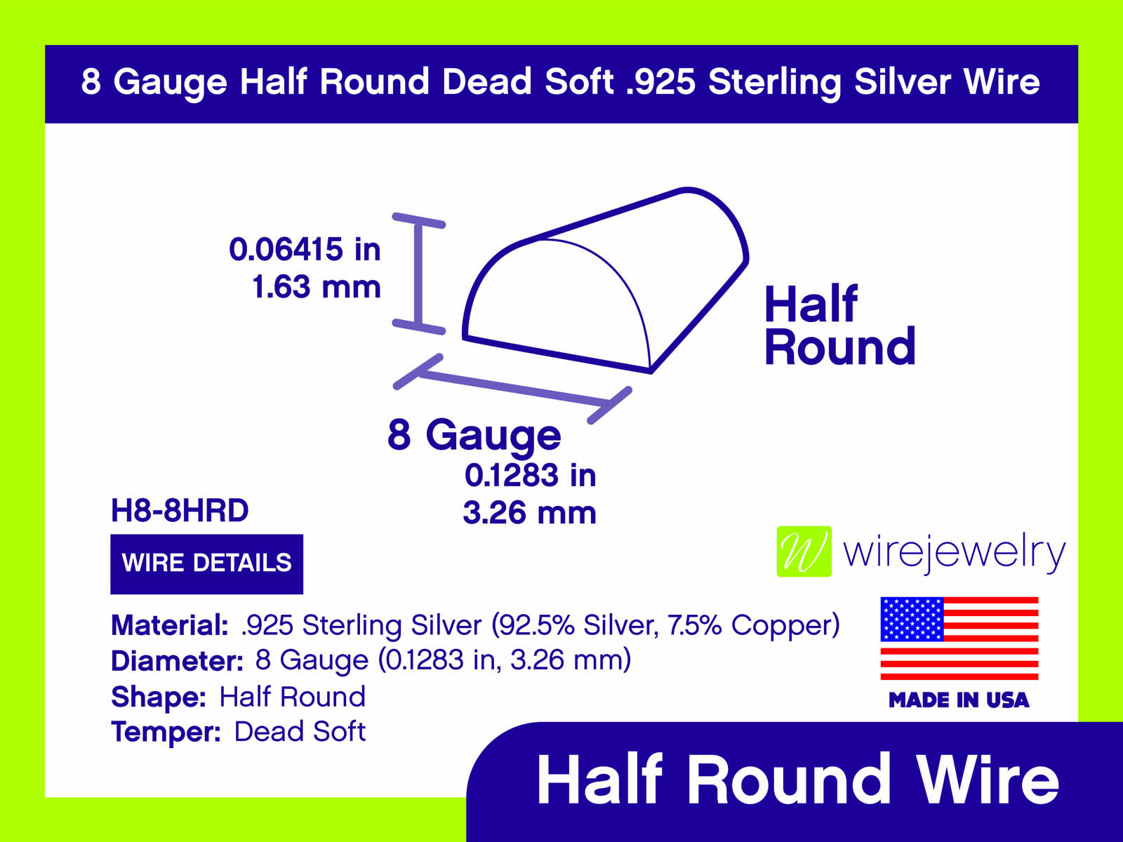 Sterling Silver Wire 20 Gauge Round Dead Soft (5 Ft) 