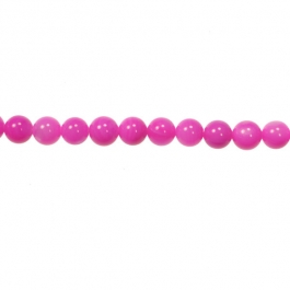 Fuchsia mother of pearl beads