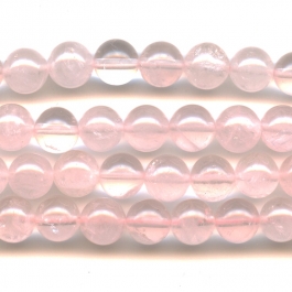 Quartz - Rose Gemstone Beads