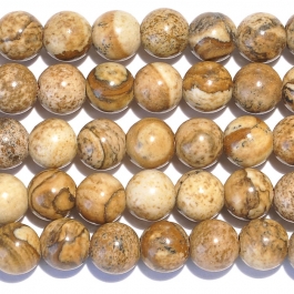 Jasper - Picture Gemstone Beads