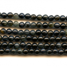 Tiger Eye - Blue Gemstone Beads