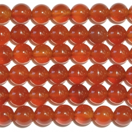 Carnelian Gemstone Beads