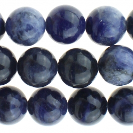 Sodalite 10mm Round 8 inch Strand