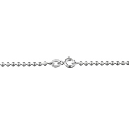 Sterling Silver Ball Chain 2mm 24 inch - Pack of 1