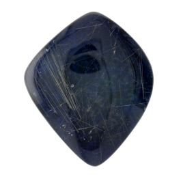 42X35mm Rutilated Quartz On Lapis