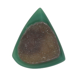 50x44mm Polished Druzy