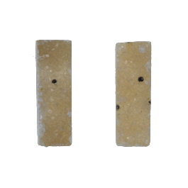 20x7mm Bezel Edge Druzy - Pair