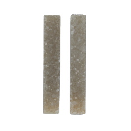 40x6mm Bezel Edge Druzy - Pair