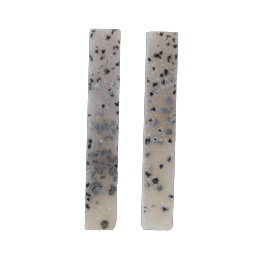 40x6mm Bezel Edge Druzy - Pair