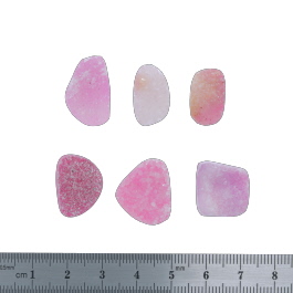 19x16 to 17x10mm Bezel Edge Druzy Set Of 6