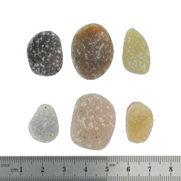 26x20 to 18x14mm Bezel Edge Druzy Set Of 6