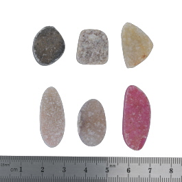 31x13 to 17x15mm Bezel Edge Druzy Set Of 6