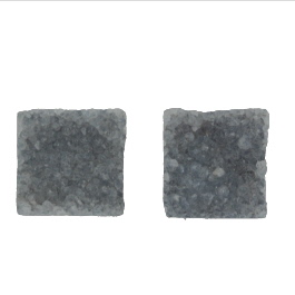 13x13mm Bezel Edge Druzy - Pair