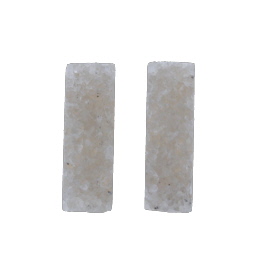 20x7mm Bezel Edge Druzy - Pair