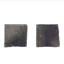 13x13mm Bezel Edge Druzy - Pair