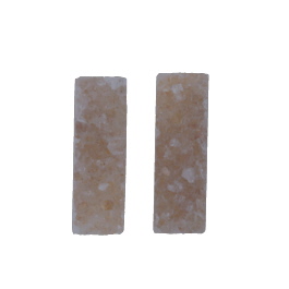 20x7mm Bezel Edge Druzy - Pair