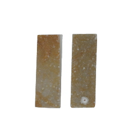 20x7mm Bezel Edge Druzy - Pair