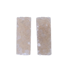 20x8mm Bezel Edge Druzy - Pair