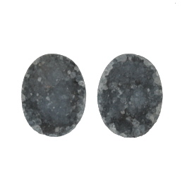 15x12mm Bezel Edge Druzy - Pair