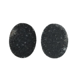 15x12mm Bezel Edge Druzy - Pair