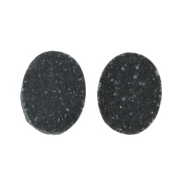 15x12mm Bezel Edge Druzy - Pair