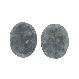 15x12mm Bezel Edge Druzy - Pair