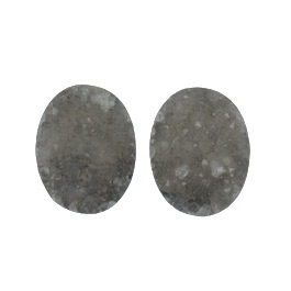 15x12mm Bezel Edge Druzy - Pair