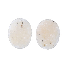 15x12mm Bezel Edge Druzy - Pair