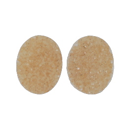 15x12mm Bezel Edge Druzy - Pair