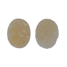 15x12mm Bezel Edge Druzy - Pair