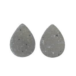 15x11mm Bezel Edge Druzy - Pair