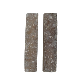 30x7mm Bezel Edge Druzy - Pair