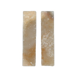 30x7mm Bezel Edge Druzy - Pair