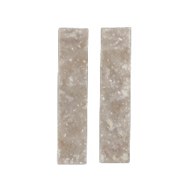 30x7mm Bezel Edge Druzy - Pair