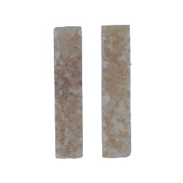 30x7mm Bezel Edge Druzy - Pair