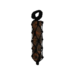 Mahogany Obsidian Cord Wrapped Pendant