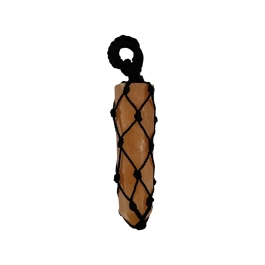 Red Aventurine Cord Wrapped Pendant