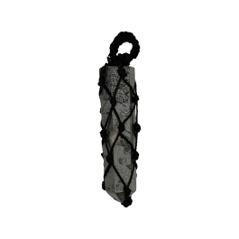 Hematite Cord Wrapped Pendant