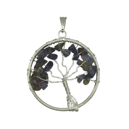 Sodalite Tree Of Life Pendant
