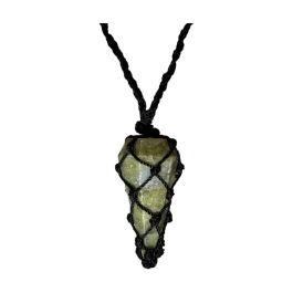 Serpentine Cord Wrapped Pendulum