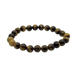 Yellow Tiger  Eye Bracelet 8mm