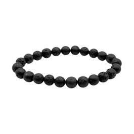 Lava Stone Bracelet 8mm