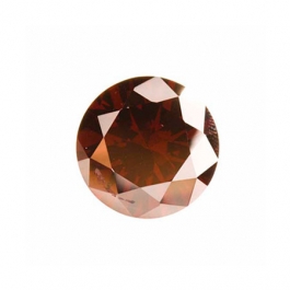 8mm Round Garnet CZ  - Pack of 1