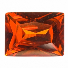 20X15mm Rectangle Red CZ - Pack of 1