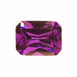 18x13mm Octagon Amethyst CZ - Pack of 1