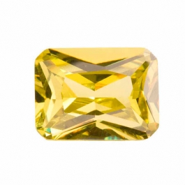 20X15mm Octagon Peridot CZ - Pack of 1