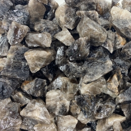 WireJewelry 1.5 lbs of Bulk Rough Smoky Quartz Stone - Large Natural Rough Stone and Crystals for Tumbling