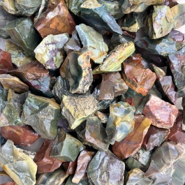 WireJewelry Fancy Jasper Agate Rough - Large Natural Gemstones in 1.5 LB Bag