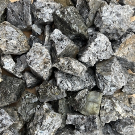 WireJewelry Grey Larvikite Rough - Large Natural Gemstones in 1.5 LB Bag
