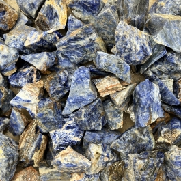 WireJewelry Sodalite "Grade A" Rough - Large Natural Gemstones in 1.5 LB Bag